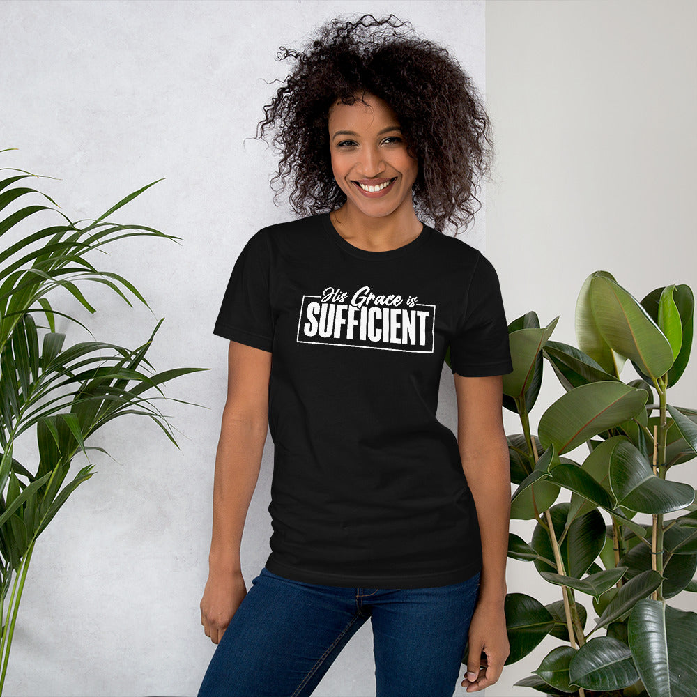 His Grace Is Sufficient Ladies Tees