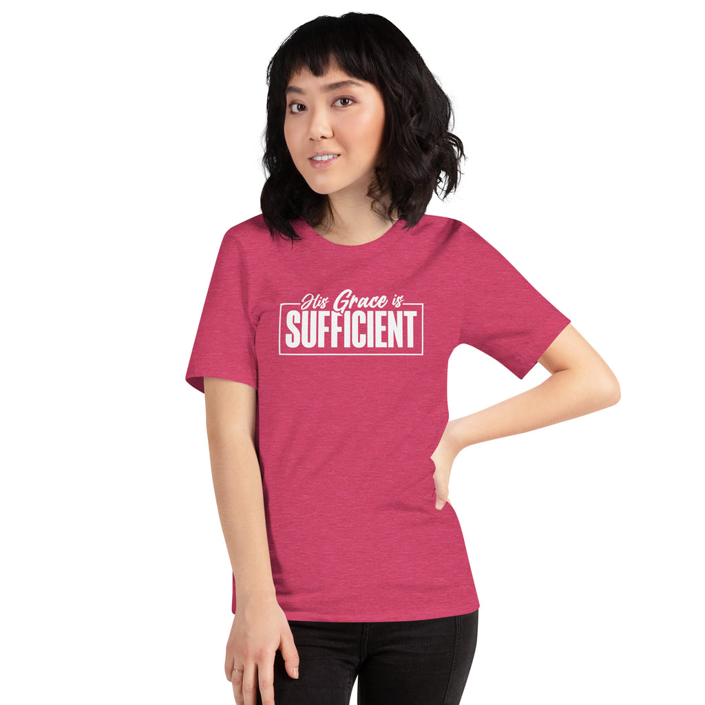 His Grace Is Sufficient Ladies Tees