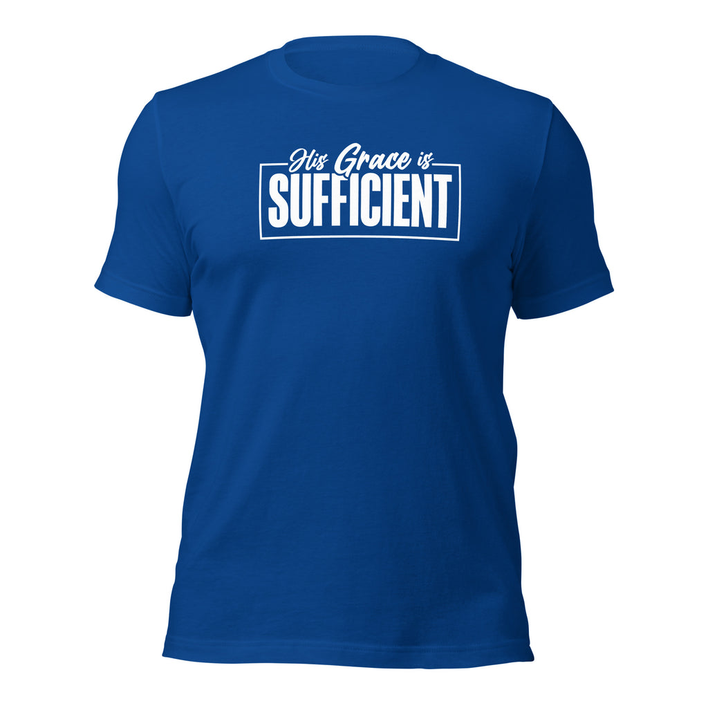 His Grace Is Sufficient Ladies Tees